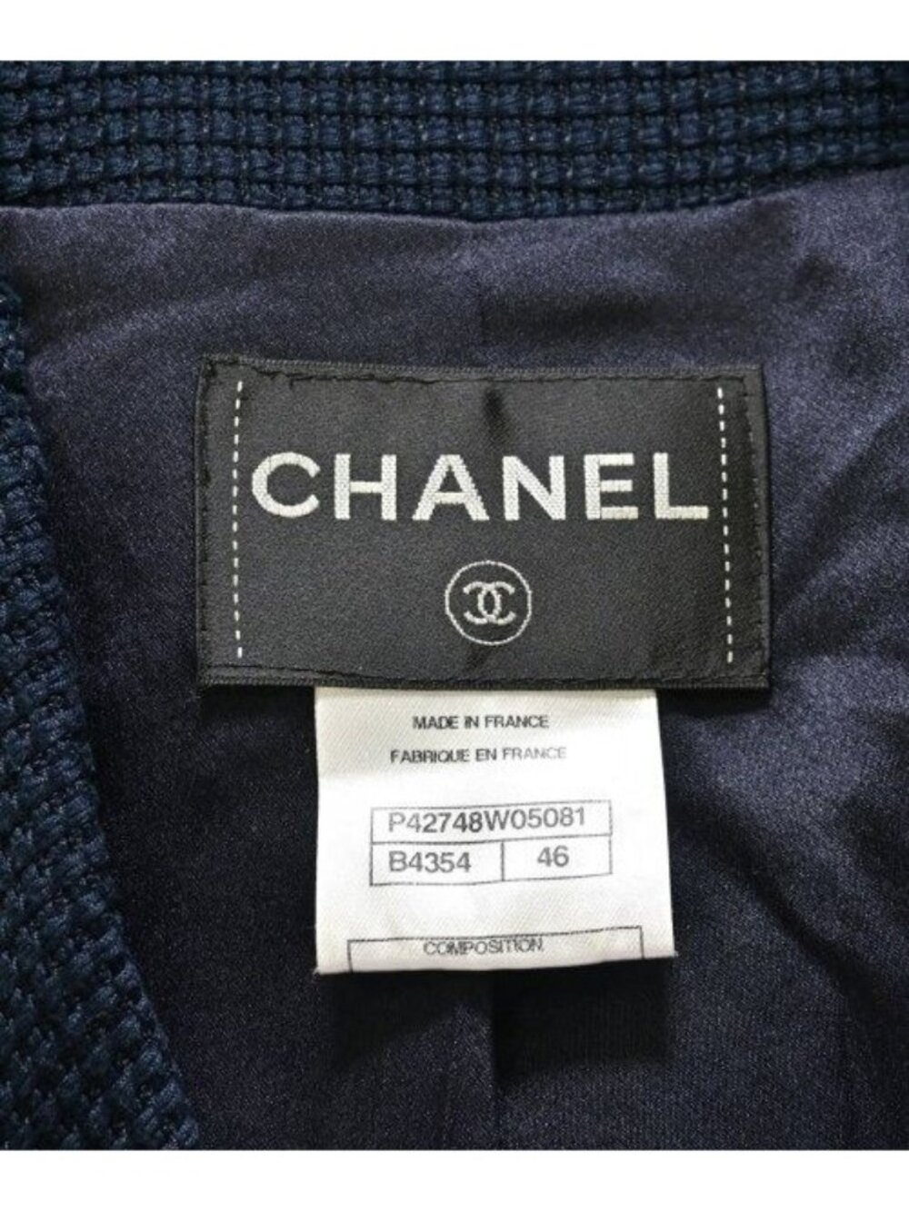Chanel Jacket Navy - Picture 3 of 6